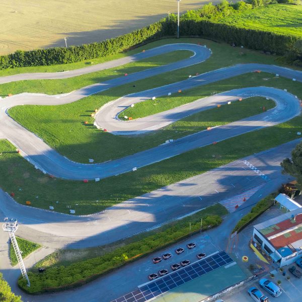 Partenza di una gara di go-kart